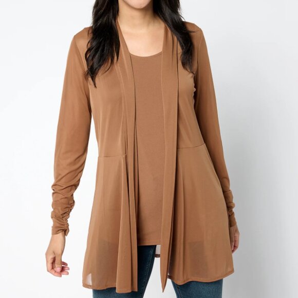 Susan Graver Mesh Cardigan Only   15984 - Picture 1 of 1